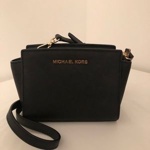 Michael Kors Selma Mini Saffiano Leather Crossbody